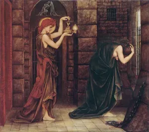 Hope in the Prison of Despair painting by Evelyn De Morgan