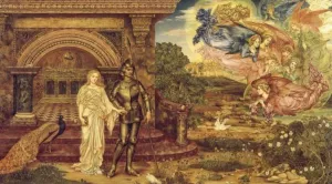 Life and Thought Have Gone Away painting by Evelyn De Morgan