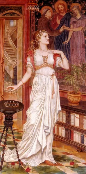 The Crown of Glory painting by Evelyn De Morgan