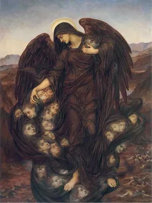 The Field of the Slain painting by Evelyn De Morgan