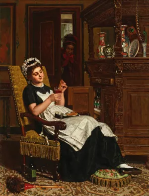 On est jamais mieux servi que par soi-meme Oil painting by Evert Jan Boks