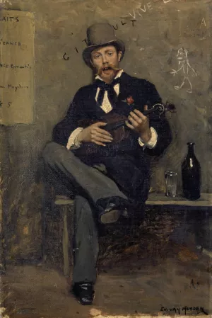 Portrait of Charles Girault Oil painting by Evert Louis Van Muyden