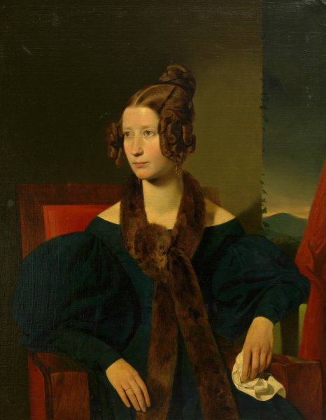 Main Product Photo of Anna Mannsfeld, geb. Mayer  Painting by Franz Eybl