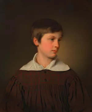 August Mullner von Marnau d. J. by Franz Eybl Oil Painting