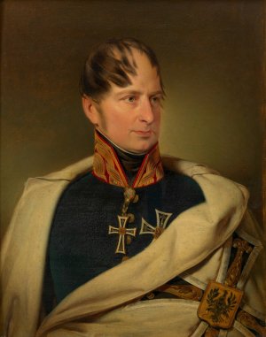 Erzherzog Maximilian als Hochmeister des Deutschen Ritterordens by Franz Eybl Oil Painting