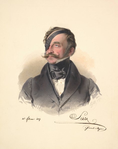 Main Product Photo of Francois Henri Schlick, Count of Bassano de Weisskirchen  Painting by Franz Eybl