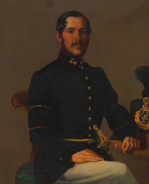 Georg Ritter von Hofmann, Berghauptmann der k.k. Berg-Hauptmannschaft fur Osterreich by Franz Eybl Oil Painting