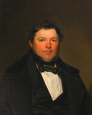 Herrenbildnis by Franz Eybl Oil Painting
