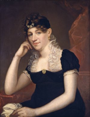 Maria Gansevoort Melvill by Ezra Ames Oil Painting