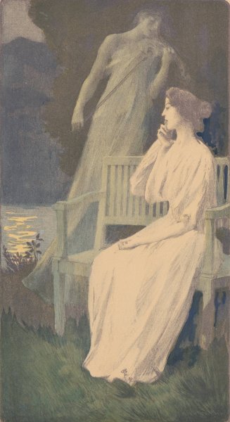Main Product Photo of Andante Nocturne  Painting by F.A. Gorguet