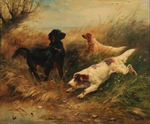 En arret by F. E. Martinez Oil Painting