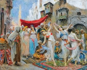 The Slave Market by Fabio Fabbi Oil Painting