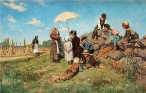 Art Friends painting by Fanny Brate