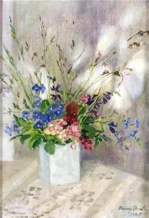 Bouquet of Flowers by Fanny Brate Oil Painting