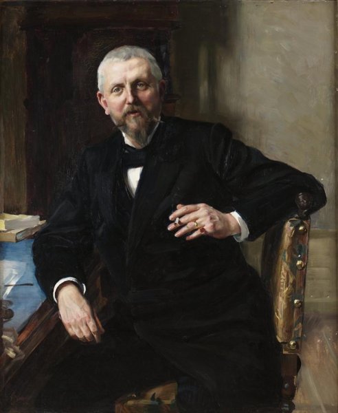 Main Product Photo of Richard Bergh Painting by Fanny Brate