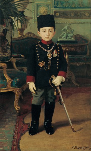 Main Product Photo of Prince Abdurrahim Efendi Painting by Fausto Zonaro