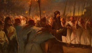 The Tenth of Muharram by Fausto Zonaro Oil Painting