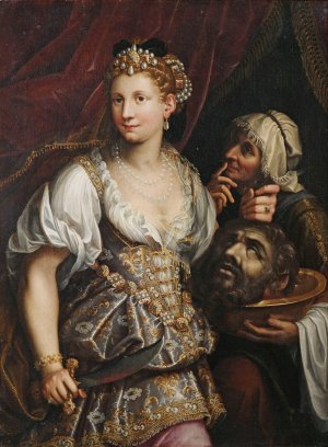 Judith with the Head of Holophernes by Fede Galizia Oil Painting