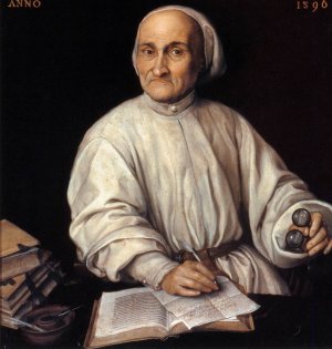 Portrait of Paolo Morigia by Fede Galizia Oil Painting