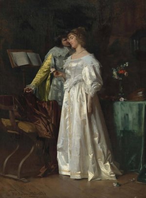 Lovers'Song by Federico Andreotti Oil Painting