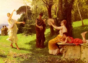 The Dance by Federico Andreotti - Oil Painting Reproduction