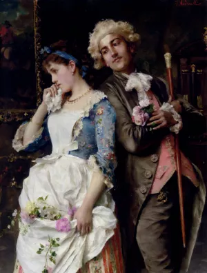 The Persistent Suitor painting by Federico Andreotti