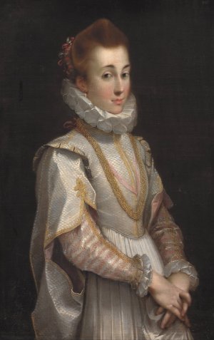 Portrait of a Young Lady by Federico Barocci Oil Painting