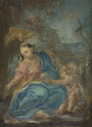 Rest on the Flight into Egypt by Federico Barocci Oil Painting