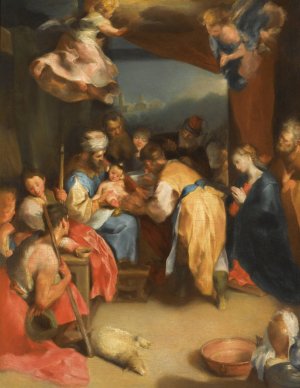 The Circumcision Of Christ by Federico Barocci Oil Painting