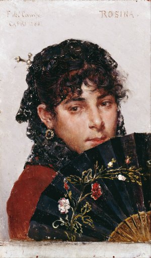 Rosina by Federico Del Campo Oil Painting