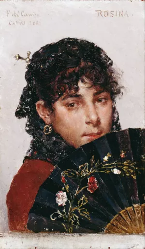 Rosina by Federico Del Campo Oil Painting