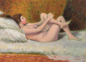 Cnu ouche by Federico Zandomeneghi Oil Painting