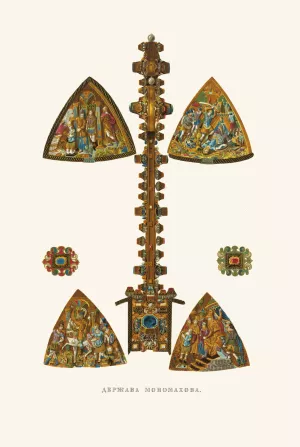 Derzhava Monomakhova Oil painting by Fedor Grigoryevich Solntsev