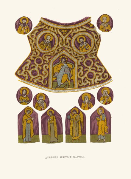 Main Product Photo of Drevniia shitiia barmy Painting by Fedor Grigoryevich Solntsev