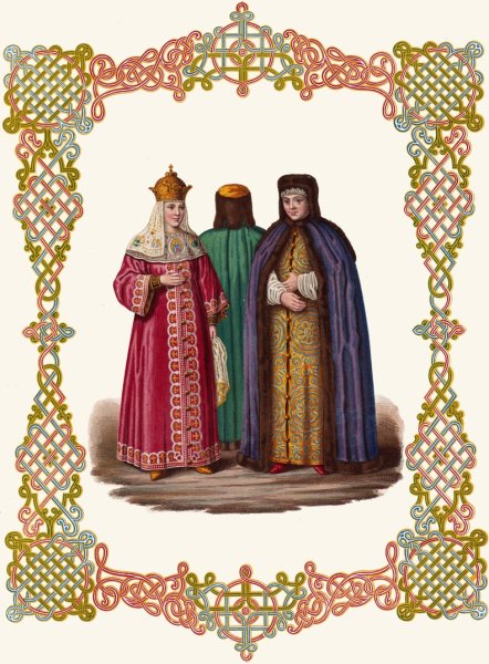 Odezhda tsarits by Fedor Grigoryevich Solntsev - Hand-Painted Oil Painting Reproduction