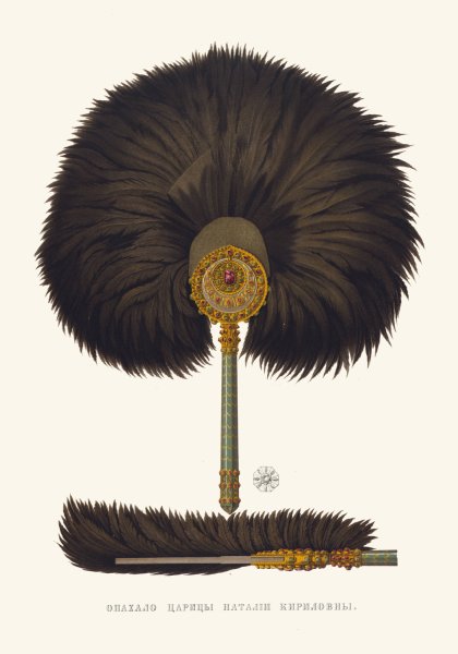 Opakhalo tsaritsy Natalii Kirilovny  by Fedor Grigoryevich Solntsev - Hand-Painted Oil Painting Reproduction
