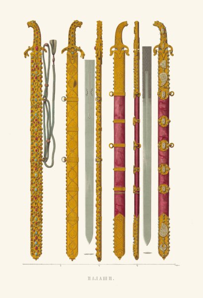 Palashi  by Fedor Grigoryevich Solntsev - Hand-Painted Oil Painting Reproduction