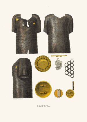 Stanovoi shelkovyi kaftan by Fedor Grigoryevich Solntsev Oil Painting