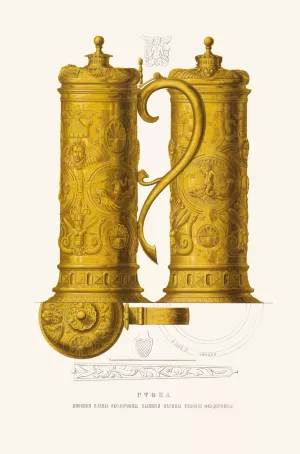 Stopa inokini Eleny Feodorovny, byvshey tsaritsy Evdokii Feodorovny by Fedor Grigoryevich Solntsev Oil Painting