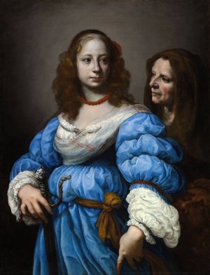 Judith with the Head of Holofernes by Felice Ficherelli Oil Painting