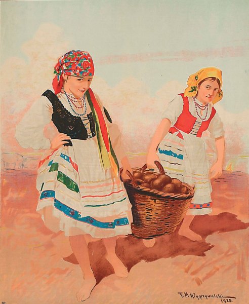 Main Product Photo of Kainit stebnicki. Najtanszy nawoz pomocniczy  Painting by Feliks Michal Wygrzywalski