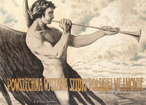 Powszechna Wystawa Sztuki Polskiej we Lwowie  by Feliks Wygrzywalski - Hand-Painted Oil Painting Reproduction