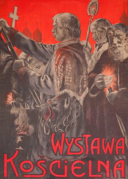 Wystawa KoScielna  by Feliks Wygrzywalski - Hand-Painted Oil Painting Reproduction