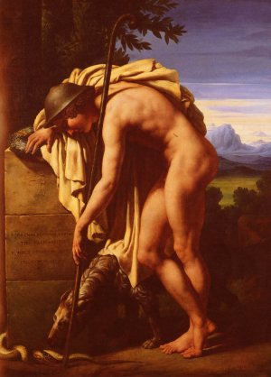 Le Berger by Felix Boisselier Oil Painting