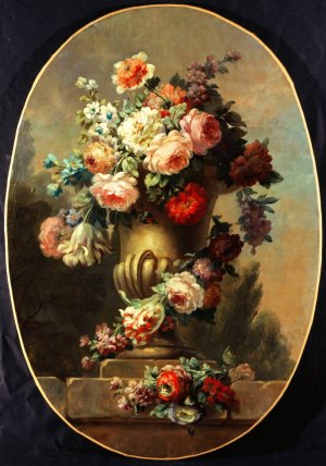 Vase de fleurs by Felix Boutreux Oil Painting