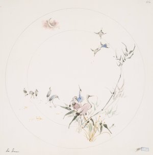 La lune by Felix Bracquemond Oil Painting