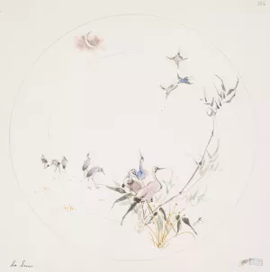 La lune by Felix Bracquemond Oil Painting