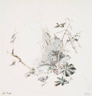 La neige by Felix Bracquemond Oil Painting