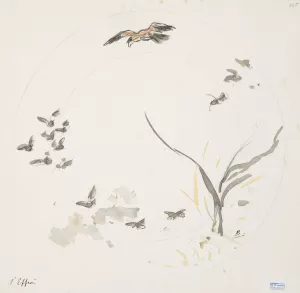 L'effroi by Felix Bracquemond Oil Painting