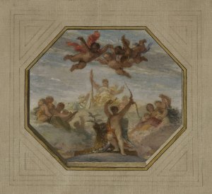 Allegorie de la Ville de Paris by Felix Jobbe-Duval Oil Painting